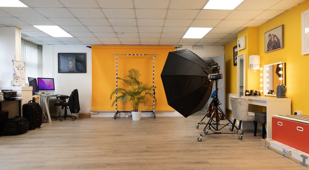 Image of the interior of a Dance Photographers Studio based in Team Valley Gateshead. 