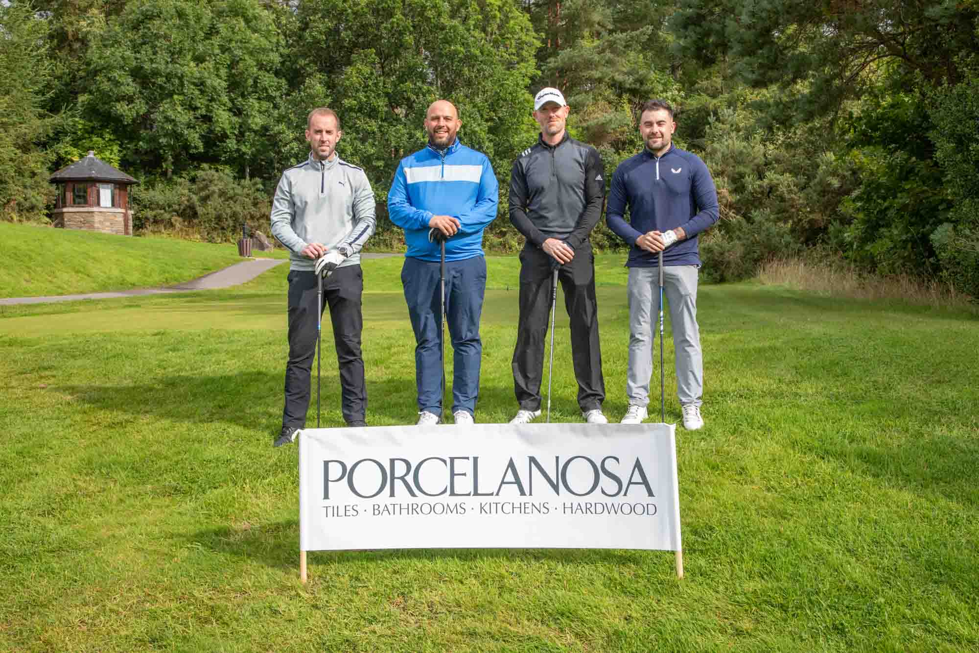 Porcelanosa corporate golf group photography