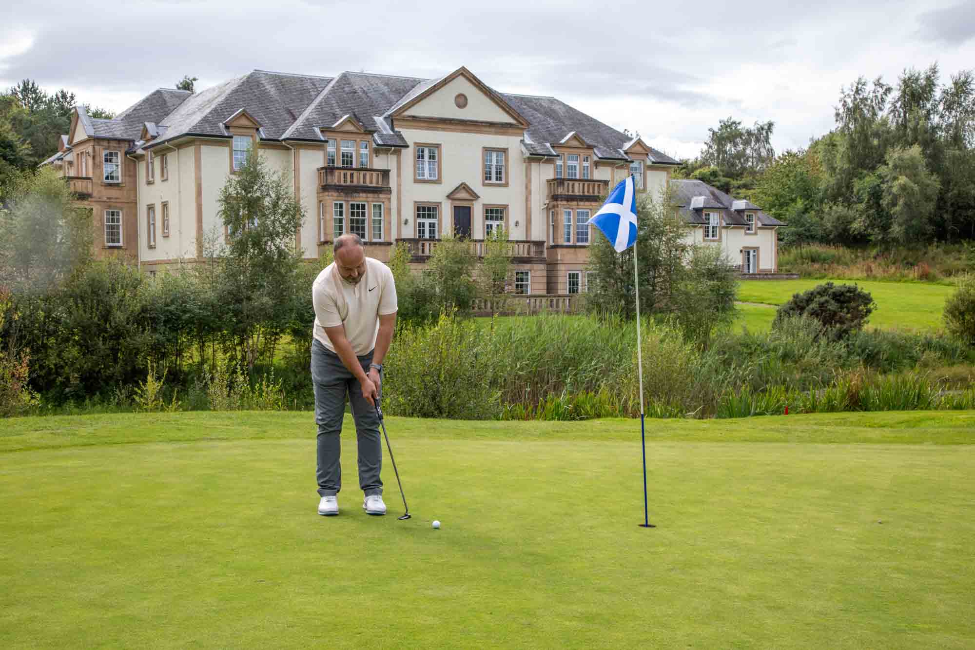 Premium golf venue corporate event photography