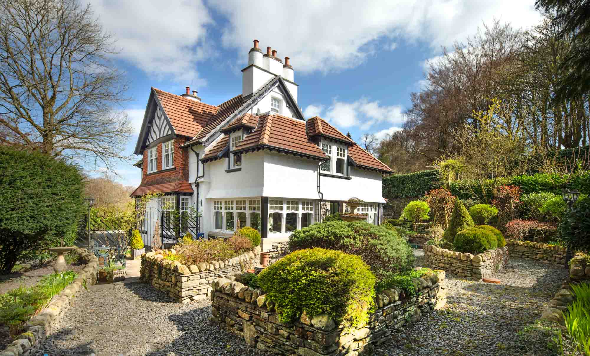 Professional brand photography of Storrs Gatehouse exterior in Lake District